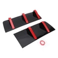 thumbnail image 2 of Spoiler De Labios De Parachoques Traseros, Difusor De Labios De Parachoques Traseros Resistentes 2pcs Universal Rojo Para Vehículo, 2 of 7