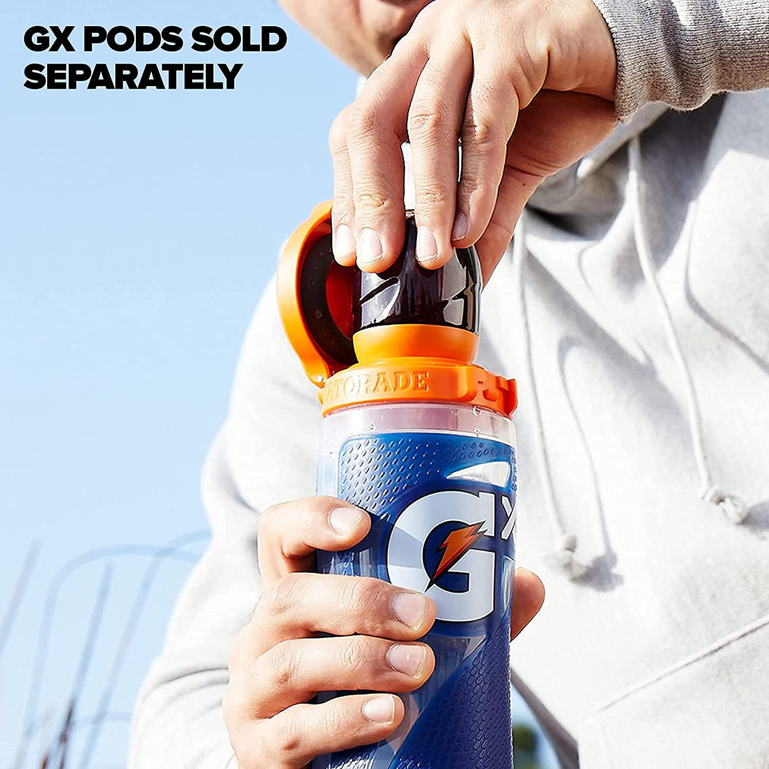  Gatorade Gx Refillable Squeeze Bottle – Customizable On-the-Go  Hydration for Athletes : Sports & Outdoors