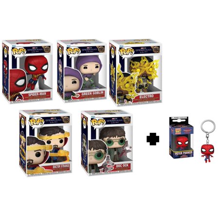 Funko Pop! Marvel: Spider-Man: No Way Home Set Of 5