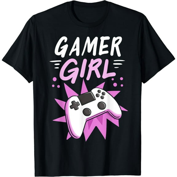 Gamer Girl Gaming Streaming Video Games Gift T-Shirt