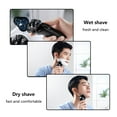 thumbnail image 2 of 3-Pack SH50/52 Replacement Heads for Philips 5000 Series (S5xxx, AT7xx, AT8xx, PT7xx, PT8xx) Electric Shaver,Compatible with S5210 S5370 S5660., 2 of 7