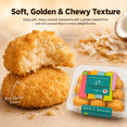 thumbnail image 3 of Magic Dough Original Coconut Macaroons – Gluten Free Crispy Snack, 300g, 3 of 8