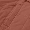 thumbnail image 5 of Women's Quilted Puffer Jacket Winter Warm Cozy down Outwear Coat for Women with Pockets Padded Jacket Pullover, 5 of 7