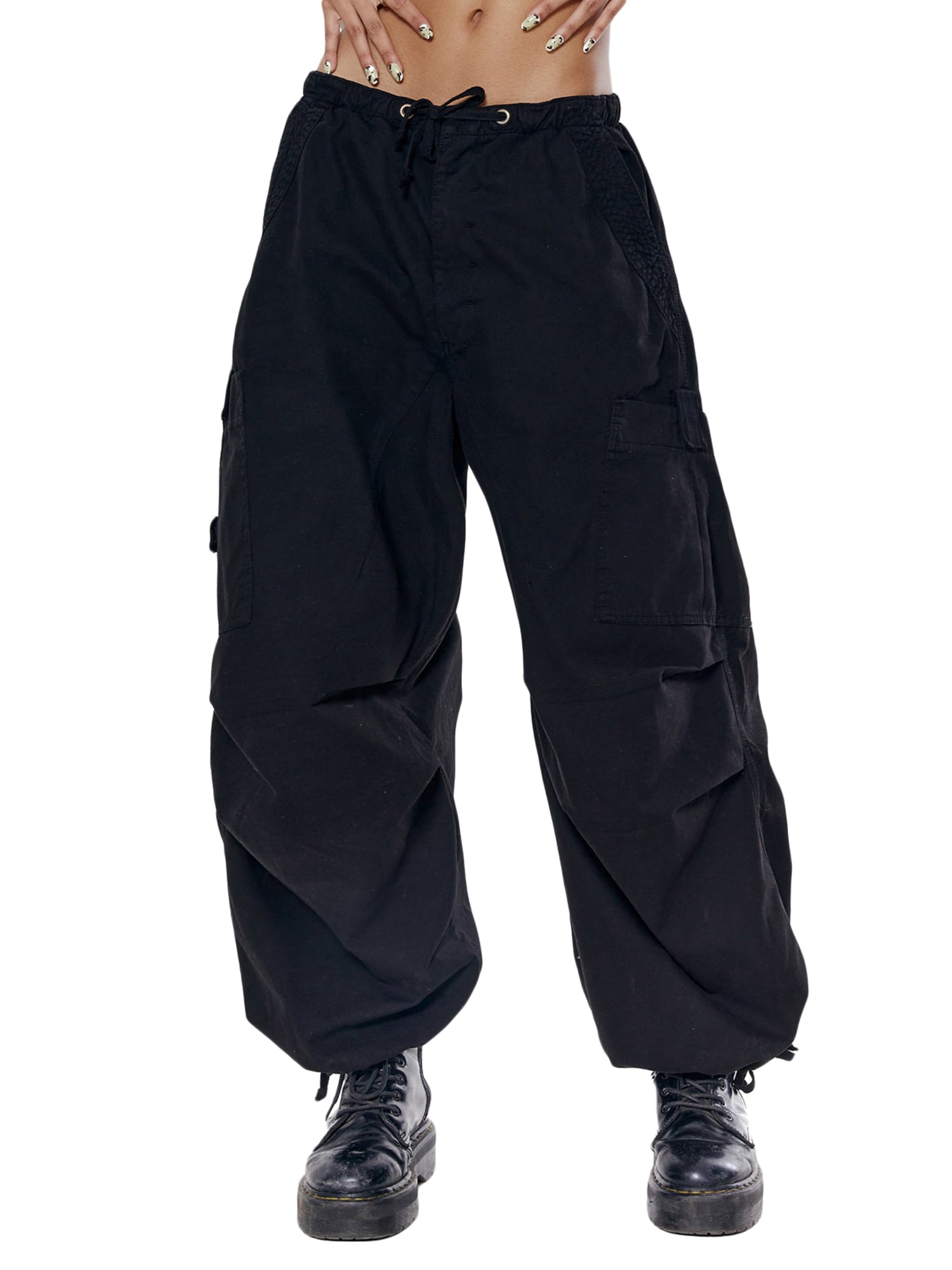 Faded Tiger Camo Pants W/ Cargo Pockets Slight Tapered Tie Bottom |  Boardwalk Vintage
