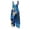 Dark Blue(Floral Print), variant on Hawaiian Jumpsuits for Women Summer Plus Size Boho Vacation Outfits for Women Sleeveless Floral Print Jumpsuits Rompers Loose Fit Adjustable Strap Womens Overalls Green L