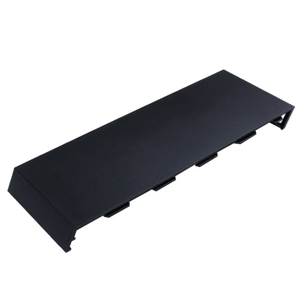 Placa Frontal Carcasa Repuesto para Consola Host PS4 (negra)