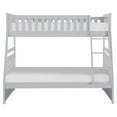 thumbnail image 3 of Lexicon Orion Transitional Wood Twin over Full Bunk Bed in Gray, 3 of 4