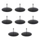 thumbnail image 1 of Portavelas de , Adviento 8 Cm, Metal, Vela Navidad con Piezas Negro, 1 of 5