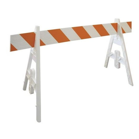 Plasticade 203-A8EG Omni A-Frame Barricade 8 ft. Engineer
