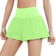 thumbnail image 1 of Gibobby Shorts Deportivo Pantalones cortos de entrenamiento para mujer, de doble capa, para correr, gimnasio, yoga, atléticos, informales, de verano(Verde, S), 1 of 2
