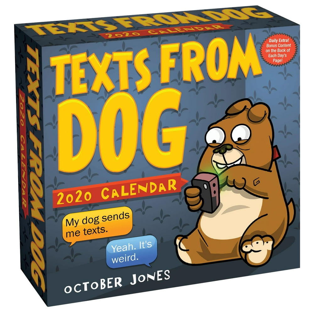 texts-from-dog-2020-day-to-day-calendar-other-walmart-walmart