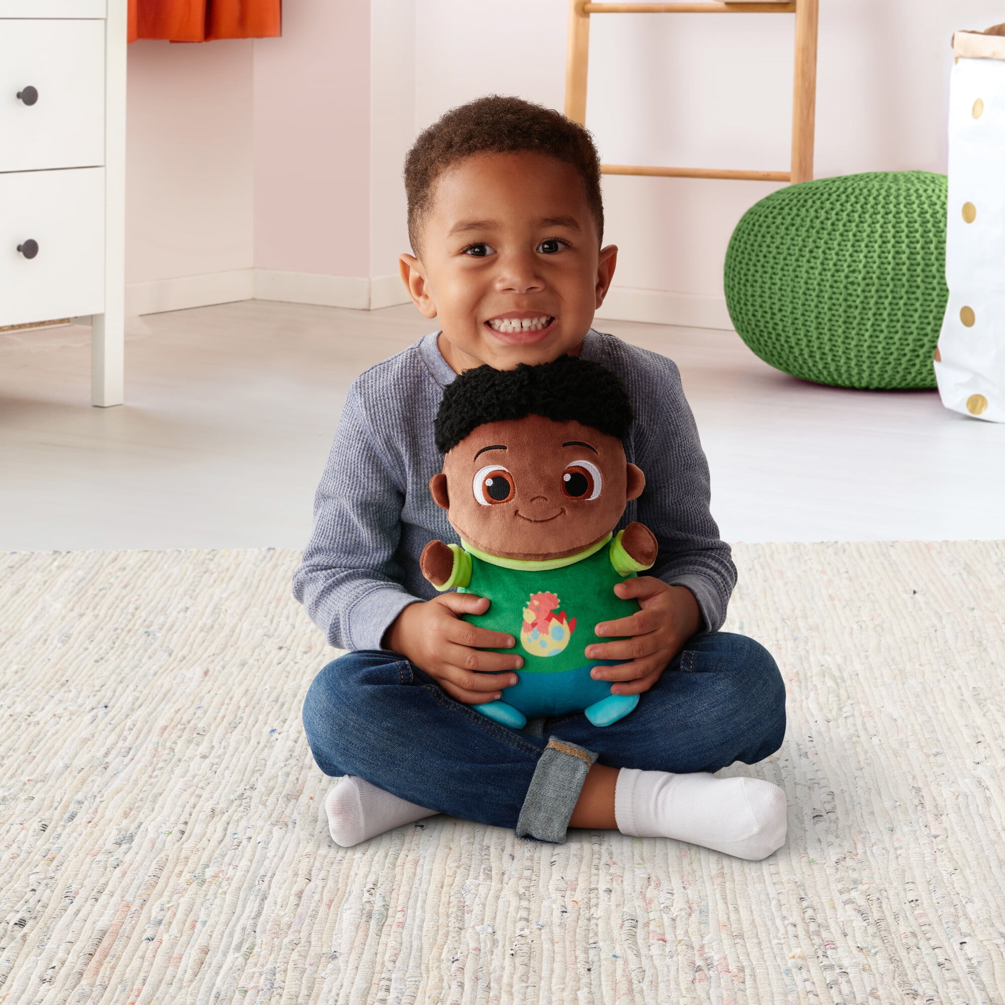 Squishmallows CoComelon HugMees 10 inch Cody Plush - Child's Ultra Soft Stuffed Animal Plush Toy