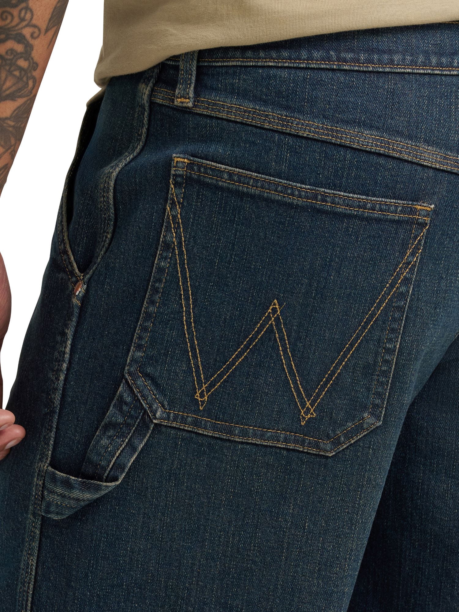 Wrangler® Men's Five Pocket Carpenter Workwear Short, Sizes 30-44