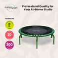 thumbnail image 2 of JumpSport 350 PRO Fitness Trampoline, Cardio Workout Equipment, 39 Inch, Thrive, 2 of 9