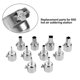 thumbnail image 2 of 10Pcs Heat Gun Nozzle for 850 Hot Air Soldering Station Round & Square Nozzle, 2 of 4