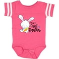 thumbnail image 3 of Inktastic My 1st Easter with Cute Bunny and Carrot Boys or Girls Baby Bodysuit, 3 of 5