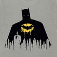 thumbnail image 3 of DC Comics Unisex T-Shirt: Batman Silhouette Drip (Large), 3 of 4