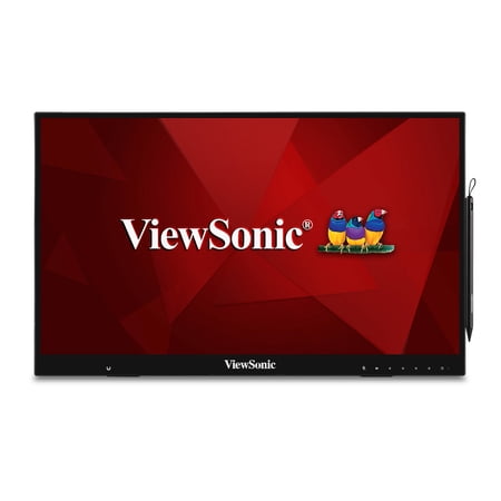 UPC: 0766907015065 | ViewSonic ID2456 24 Inch Touch Display Tablet with Active Stylus  Advanced Ergonomics and USB C for Digital Writing  Graphics Drawing  Remote Teaching  Distance Learning