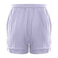 thumbnail image 6 of TSHXS Girls Outfits Size 10-12 Kids Clothes Girls Kids Girl Clothes Top And Shorts Toddler Girl Summer Outfits Short Set 7-8 Years Light Purple, 6 of 9