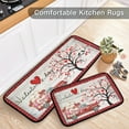 thumbnail image 6 of Rustic Pumpkins Buffalo Kitchen Rug and Mat Set of 2 Anti Fatigue Non Slip Washable Farmhouse Welcome Fall Autumn Floral Runner Rugs Floor Mats for Thankgiving Holiday Kitchen Laundry Room Home Decor, 6 of 6