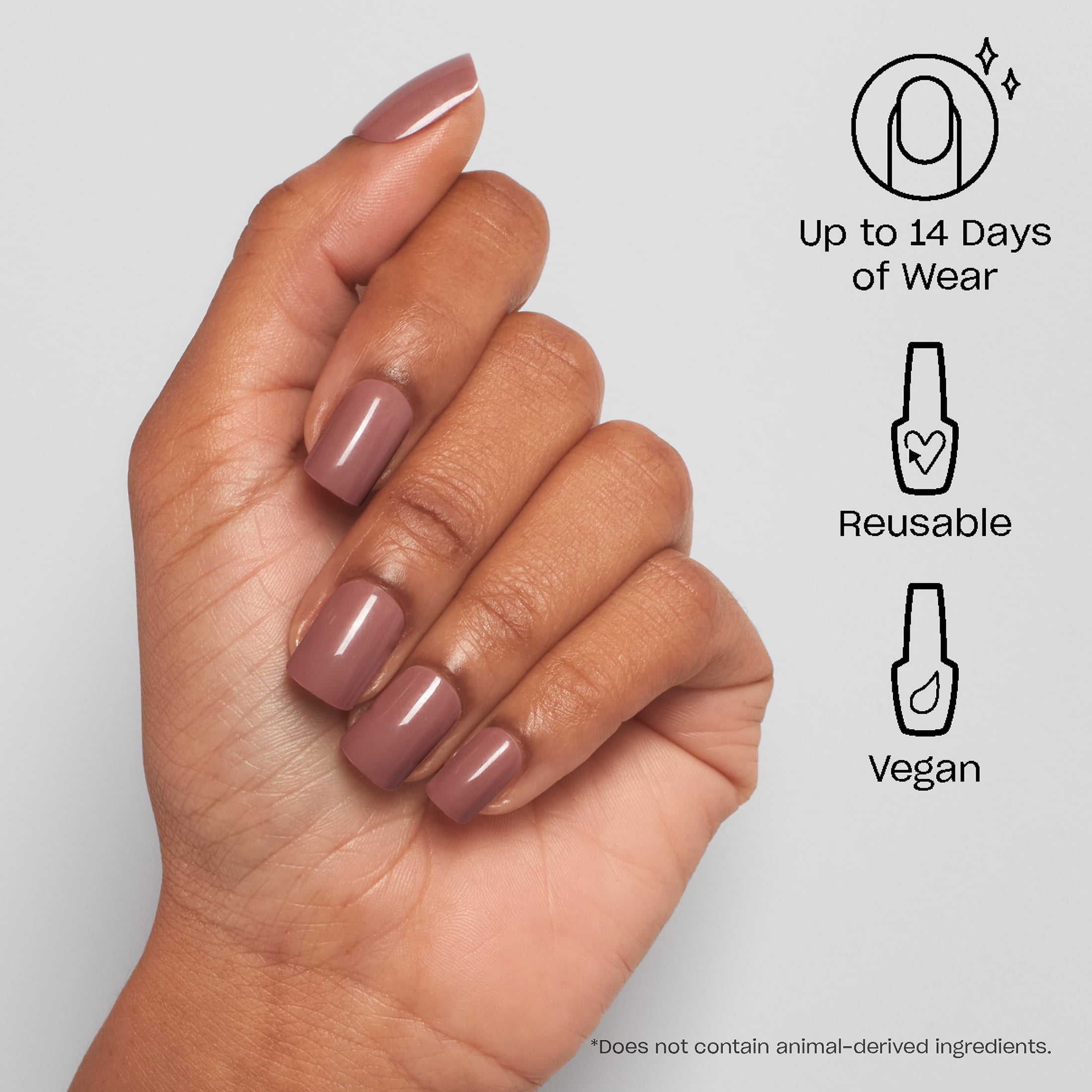 OPI On Point Instant Press On Nails, Tickle My France-y, False Nails, 24 Pieces