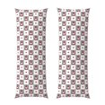 thumbnail image 2 of Bingfone Body Pillow Cover Long Pillow Case With Zipper Decorative Bedding Pillowcase 20"X54" Soft Cushion Pillow Case For Bedroom-Gnomes And Hearts, 2 of 8