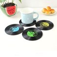 thumbnail image 2 of TABLETREANDS 4Ud Almohadillas Para Vasos Azul Vinilo Para Cocina Y Bebidas Frías Y, 2 of 6