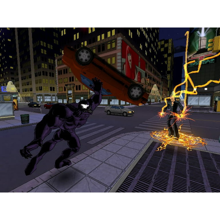 Ultimate Spider Man, tendo pra PS2, GameCube e até mesmo o PC