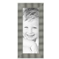 thumbnail image 2 of ArtToFrames 13" x 36" Platinum Ridge Brushed Slvr Picture Frame, 13x36 inch Silver Wood Poster Frame (WOM-5249),  Pack, 2 of 6
