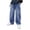 Blue, variant on Boys Pants Elastic Waistband Children Spring Denim Trousers Baggy Jeans Cargo Trousers Boys Cargo Pants Light Blue 4 Years-5 Years