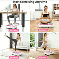thumbnail image 5 of ENZVOIA Vibration Plate Exercise Machine, 120 Speeds, 5 Preset Modes, for Weight Loss, 300 lb Capacity, Portable, 5 of 7