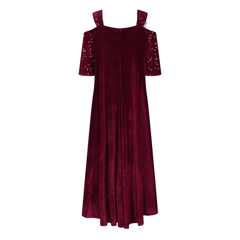 Levmjia Maxi Dresses for Ladies Petite Fashion Women Casual Large Size Solid Short Sleeve V Neck Evening Dresses Red - Walmart.com Levmjia Maxi Dresses for Ladies Petite Fashion Women Casual Large Size Solid Short Sleeve V Neck Evening Dresses Red - Walmart.com