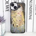 thumbnail image 3 of Funda de teléfono para iPhone, carcasa con diseño de gato divertido, Van Gogh, Gustav, Klimt, Mona Lisa, Edvard, Munch, The Scream, Hieronymus, Bosch, 3 of 5