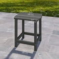 thumbnail image 3 of Outsunny Outdoor Side Table, Adirondack Patio End Table, Grey, 3 of 10