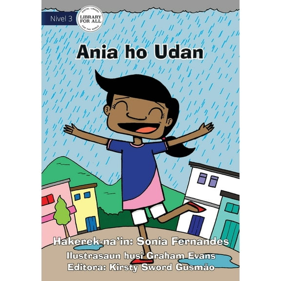 Ania and the Rain - Ania ho Udan, (Paperback)