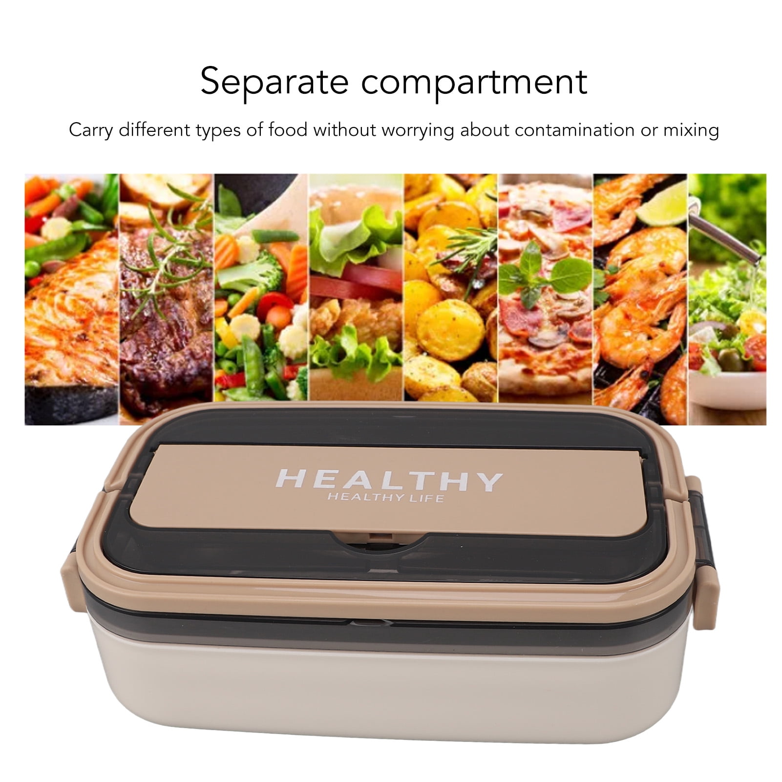 Microwave,Safe Bento Box, 316 Stainless Steel 700ml, Leakproof  Easy to Clean for Daily Use