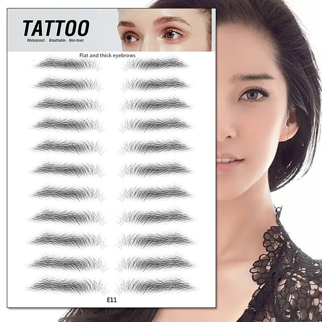Pompotops Beauty Products Clearance,Women Beauty Gifts,3D Eyebrow Sticker Eyebrow Sticker Eyebrow Sticker