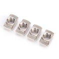 thumbnail image 4 of PinesC 100Pcs Plating Carbon Steel TSlot Nut, Sliding Fasteners with Compact Design, Easy to Install and Use, Suitable for Aluminium Profiles (M8) M8, 4 of 4