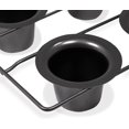 thumbnail image 4 of Moule à Popover 6 Tasses avec Tapis Résistant à la Chaleur en Nid d'Abeille, 4 of 8