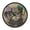 Cat Wearing A Jester Hat, variant on Indoor 12' Voice-Activated Luminous Decoration Wall Clock With LED Night Light Rainbow Color