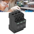 thumbnail image 4 of Surge Protector, Flame Retardant Status Display 3P DC Surge Protection Device 1000VDC Sensitive Small Leakage Current  For Photovoltaic System, 4 of 8