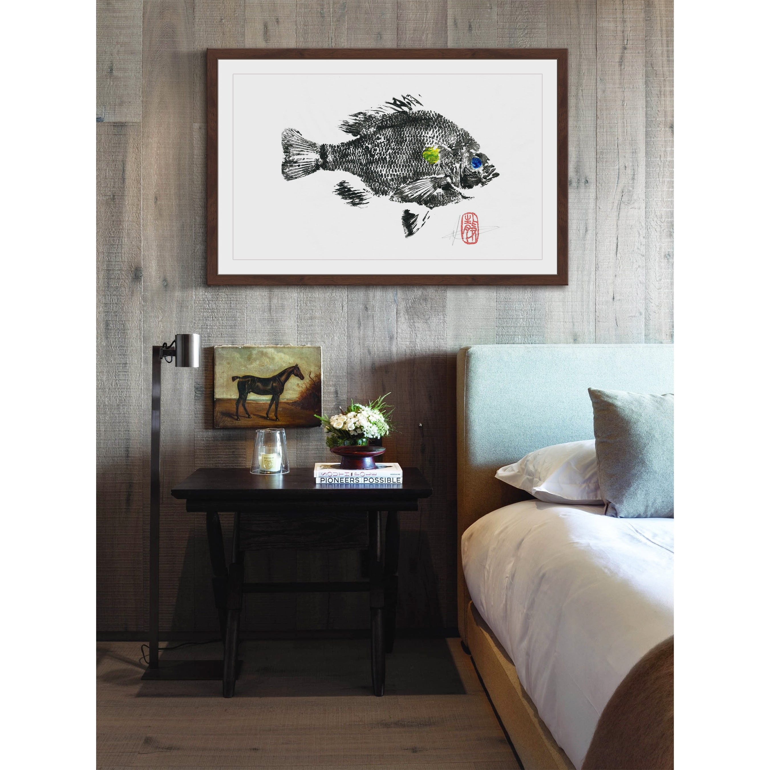 "Sunfish" Framed Painting Print
