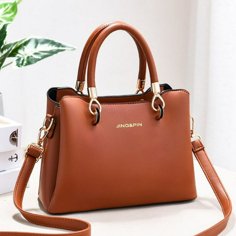 Leather shoulder bags on sale cheap