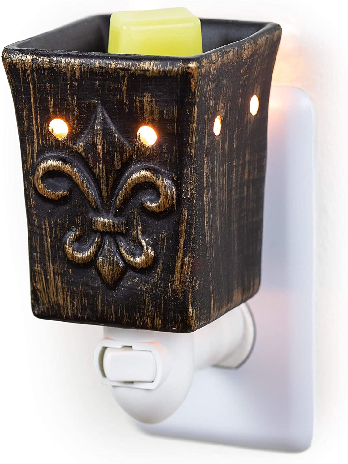 Dawhud Direct Plug-in Fragrance Wax Melt Warmers (Fleur-De-Lis)