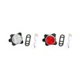 thumbnail image 3 of Luz trasera JINMJMXG de Carga USB para bicicleta de montaña al aire libre roja y blanca, 3 of 5