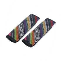Motoforti Universal Car Safety Seat Belt Strap Cover for Driving Linen 2 Pcs