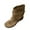 Khaki, variant on KEGIRLOM Women Fashionable And Casual Spring/Summer Style Cropped Denim Boots Versatile Sandals Coffee Size 6.5