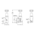 thumbnail image 2 of Wilwood 260-10627 Proportioning Valve with Compact Knob, M10x1 BBF Inlet & OutleT, 2 of 3