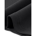 thumbnail image 5 of Agnes Orinda Women's Plus Size Flare A-Line Dress Boat Neck Sleeveless Pleated Office Work Cocktail Dresses with Pockets 2X Black, 5 of 6