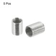 thumbnail image 3 of Unique Bargains M12 Mâle à M10 Femelle Adaptateur 15mm Long Manchon Réducteur Filetage Réducteur Écrou Insert 5 Pack, 3 of 5